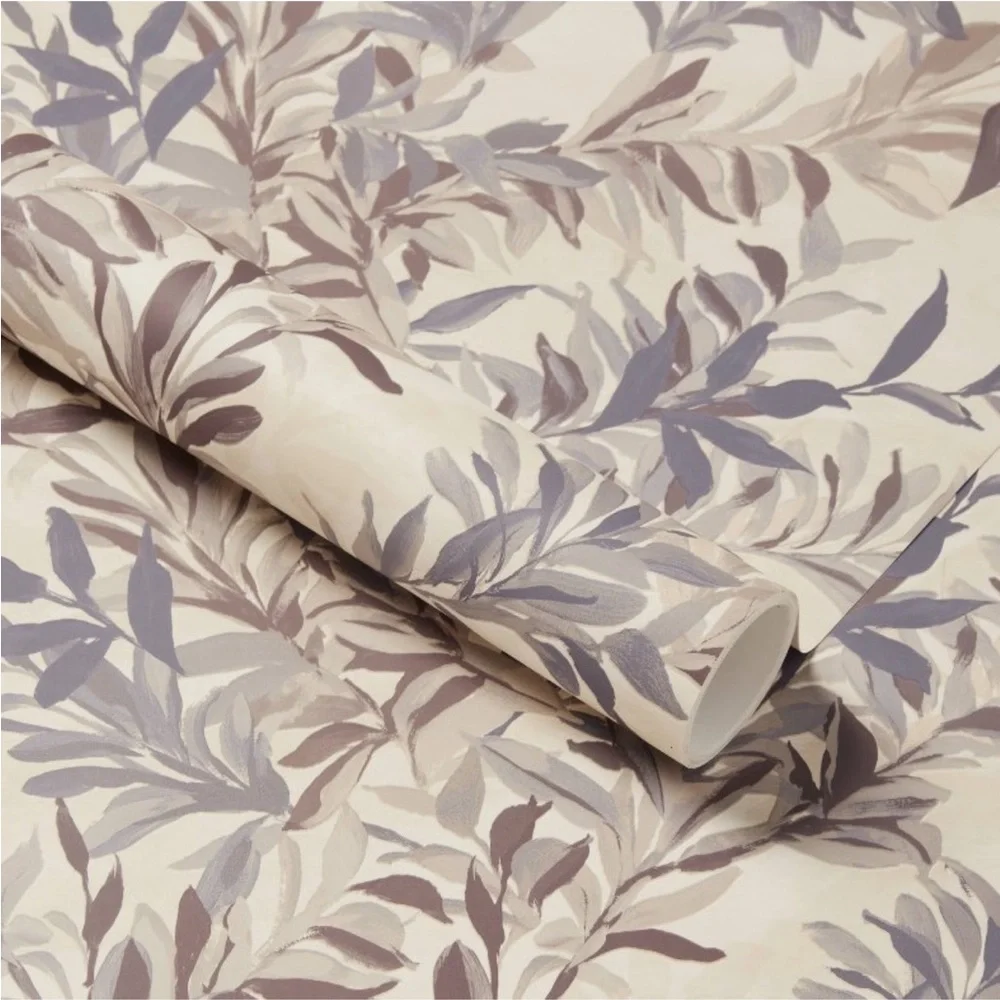 THRESHOLD NWT woodland vines peel stick wallpaper -French blue